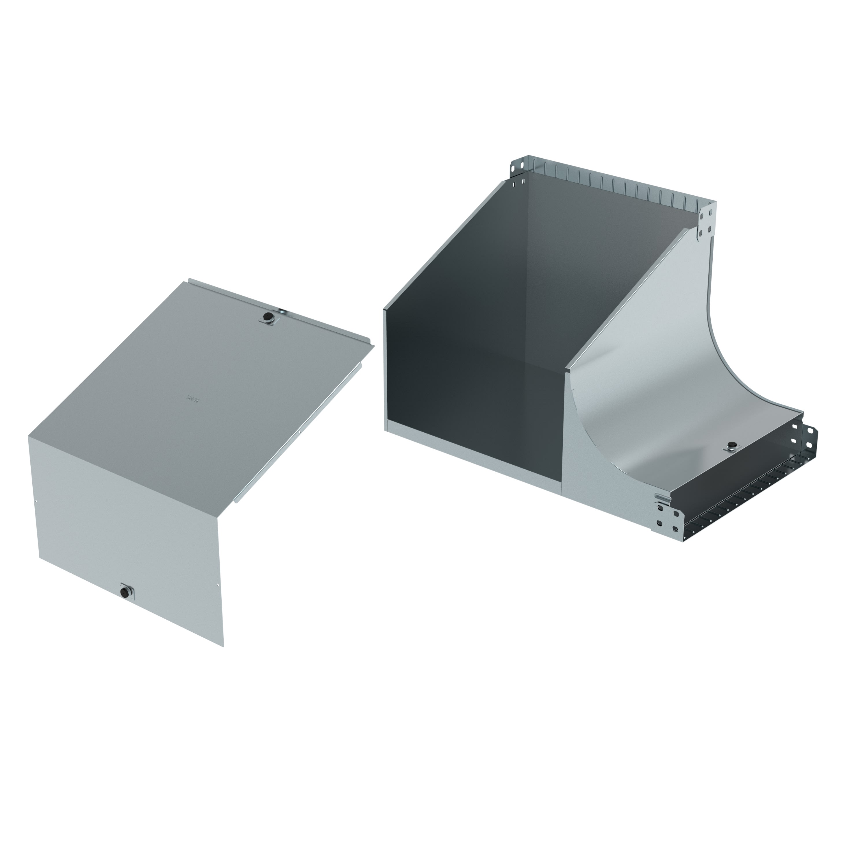 LEGRAND - LEGAG600C P31-CURVA DX VAR. PIANO SALITA 600X75 C