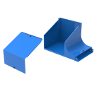 LEGRAND - LEGAG600G P31-CURVA DX VAR. PIANO SALITA 600X75 GP