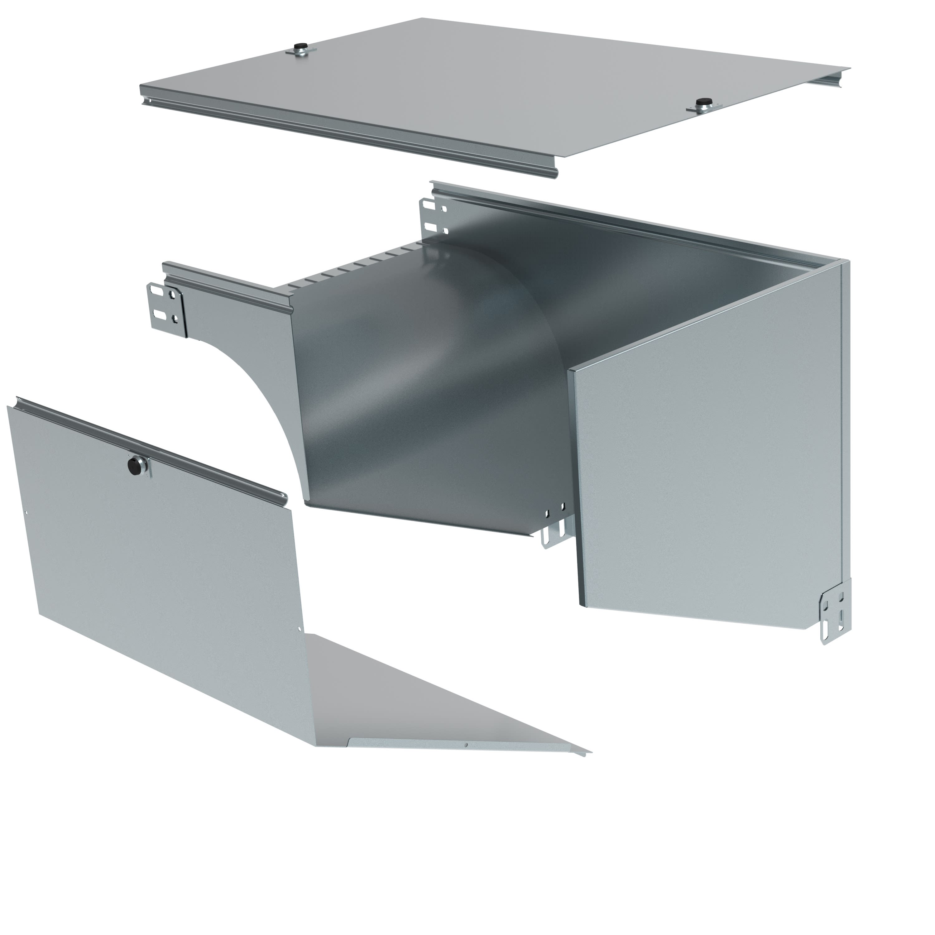 LEGRAND - LEGAY600C P31-CURVA SX VAR. PIANO DISCESA 600X75 C