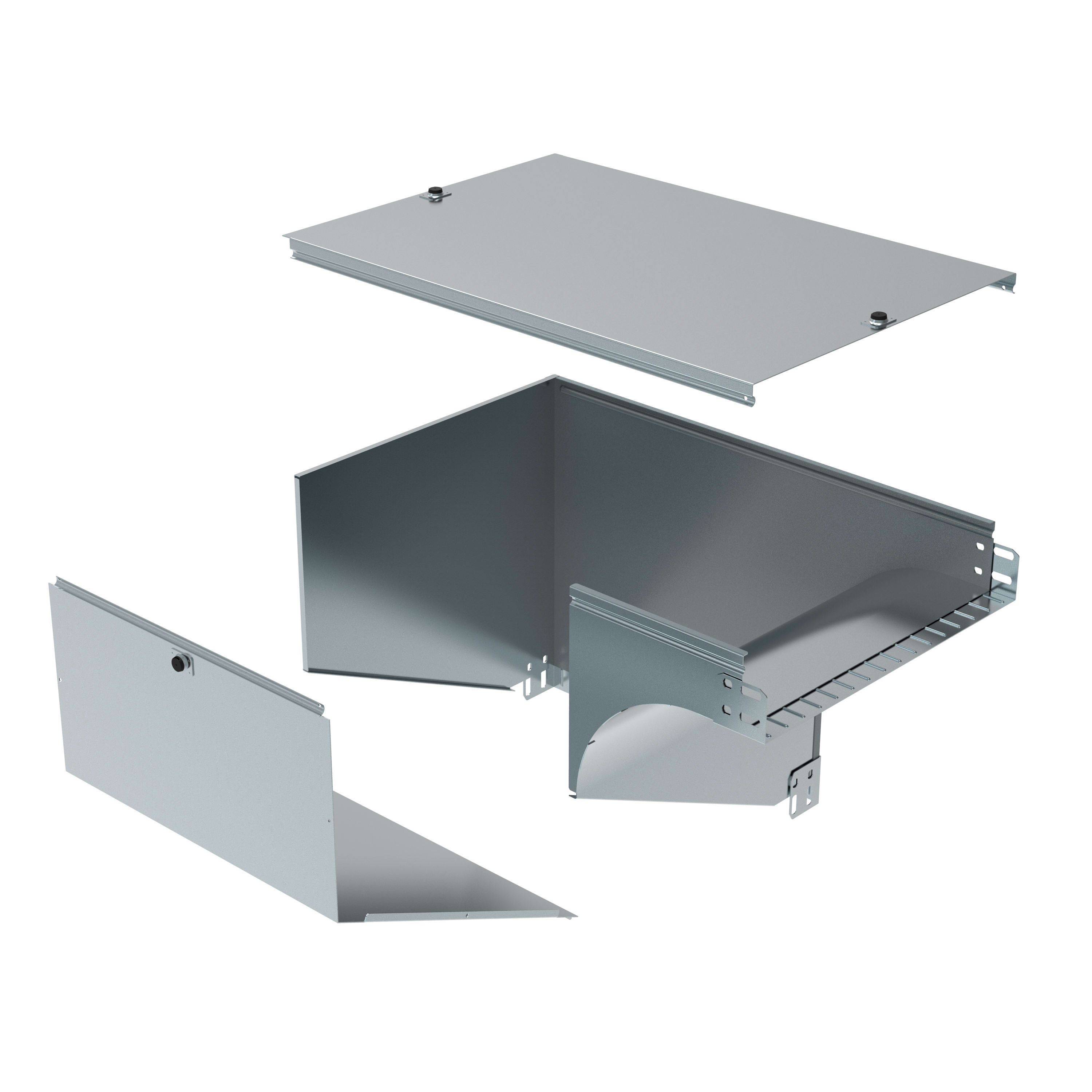 LEGRAND - LEGAZ400C P31-CURVA DX VAR. PIANO DISCESA 400X75 C