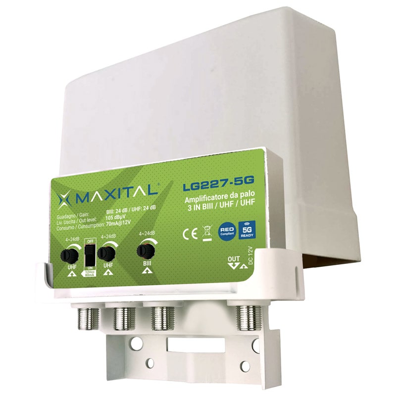 FTE MAXIMAL ITALIA S - FTELG227-5G LG227-5G AMP. PALO 3 IN. BIII/2UHF G.24D