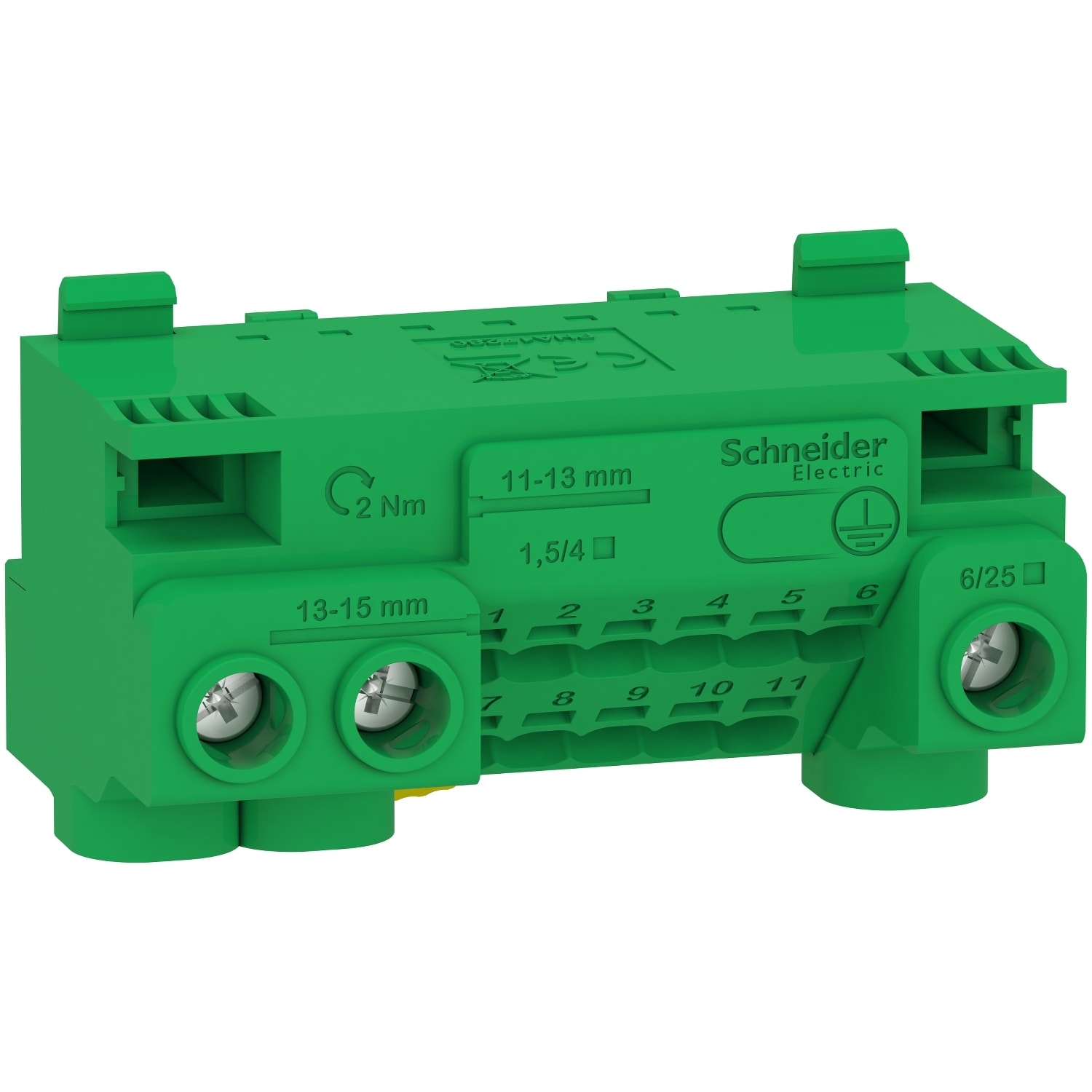 SCHNEIDER ELECTRIC - SNRLGYT1E14 MORSET. ISO. TERRA 14 FORI C/N CONNETT.