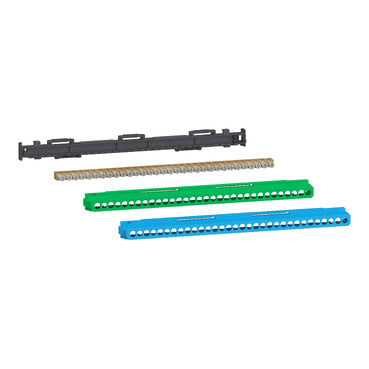 SCHNEIDER ELECTRIC - SNRLGYT2A32 Kit morsettiera Linergy, 32 fori, 16x16 mm² + 16x10 mm², terra o neutro