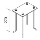 LINEA LIGHT (ILED) - ILD53890 KIT TIRANTI FISSAGGIO CON DIMA STAL