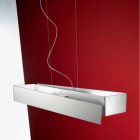 LINEA LIGHT (ILED) - ILD6994 ZIG ZAG SOSP.E27 2X57W NERO/B.CO