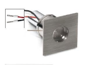 LINEA LIGHT (ILED) - ILD85062W10 NITUM-Q 10 QUADRO 1LED 2W NIKEL SP