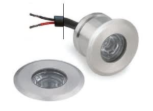 LINEA LIGHT (ILED) - ILD92067W00 BERET-R 3 TONDO 1LED 1W NIKEL SPAZ