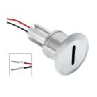 LINEA LIGHT (ILED) - ILD92411W05 PETIT-2R 2 TONDO 1LED 2W NIKEL SPAZ