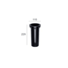 LINEA LIGHT (ILED) - ILD98122 CONTROCASSA ABS D.110X220