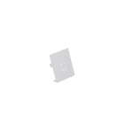 THREELINE ITALIA SRL - EHT24ECRTA0 Tappi per binario da incasso Bianco