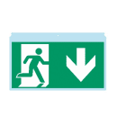 INTERNAZIONALE SRL - LIN5098 PITTOGRAMMA SERIE HP330 FRECCIA IN BASSO