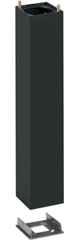 L&L LUCE E LIGHT - L&LWT20600F COLONNA LINEAR2 600MM GRI