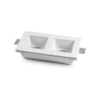 LAMPO LIGHTING TECHN - LMODIKCG/57/D FARETTO IN GESSO INCASSO DOPPIO 230V 57M