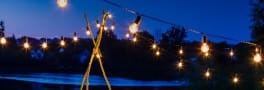 LAMPO LIGHTING TECHN - LMOKITCTNBIBC *CATENARIA 11M IP65 BIANCA + FLSFE27BC