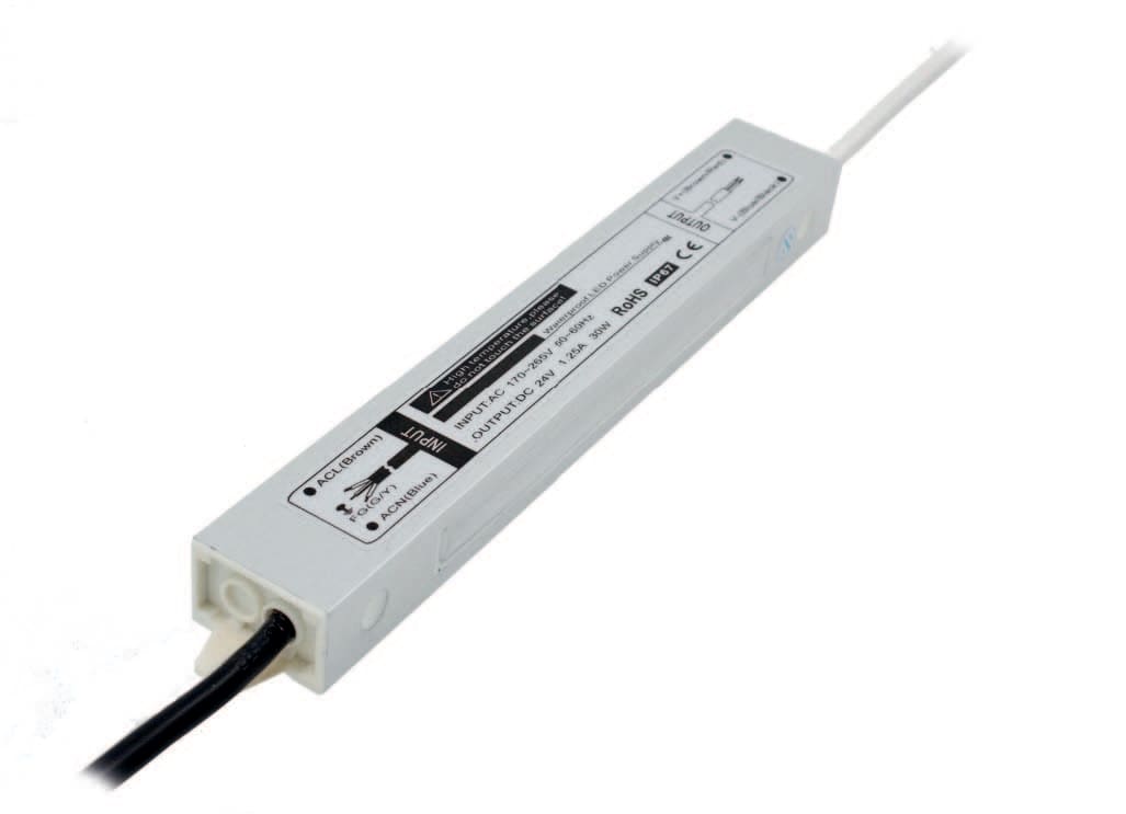 LAMPO LIGHTING TECHN - LMOLS24IP67150W CONVERTER 150W 230V-24V IP67 METALLO