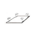 LAMPO LIGHTING TECHN - LMOPA/SUP KIT PER MONTAGGIO SUPERF PANNELLI LED 30