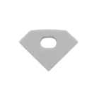 LAMPO LIGHTING TECHN - LMOPR/ANG-S/CAP/F TAPPO C/FORO X PROFILO ANGOLARE 20MM