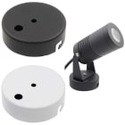 LAMPO LIGHTING TECHN - LMOPROJBSBI BASE PER PROIETTORI BIANCA