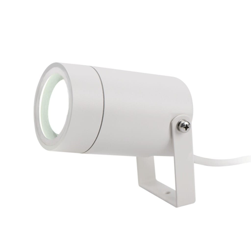 LAMPO LIGHTING TECHN - LMOPROJGU10BI PROIETTORE GU10 BIANCO 230V ORIENT.