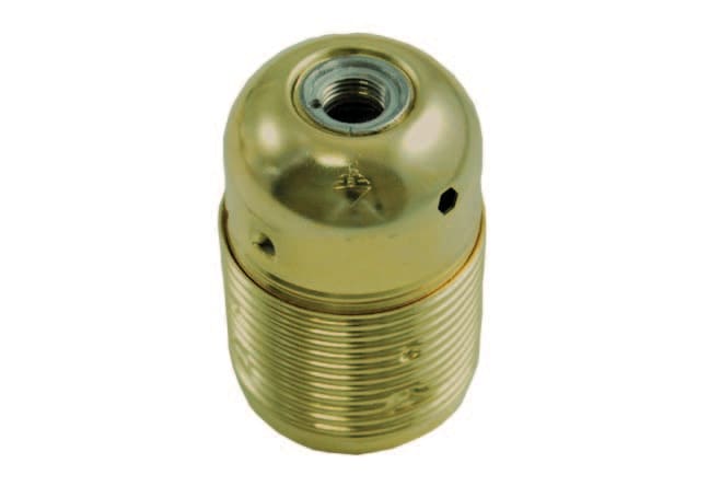 LAMPO LIGHTING TECHN - LMOS800F *PORTALAMPADE E27 METALLO FILETTATO