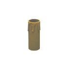 LAMPO LIGHTING TECHN - LMOST900 FINTA CANDELA ANTICATA PER E14 H65