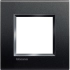 BTICINO - BTILNA4802AR LL - PLACCA 2P ANTRACITE