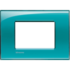 BTICINO - BTILNA4803VD LL - PLACCA 3P VERDE