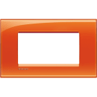 BTICINO - BTILNA4804OD LL - PLACCA 4P ARANCIO