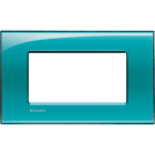 BTICINO - BTILNA4804VD LL - PLACCA 4P VERDE