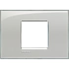 BTICINO - BTILNA4819KG LL - PLACCA 2P GRIGIO GHIACCIO