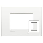 BTICINO - BTILNC4826BN LL - PLACCA 3+3P BIANCO PURO