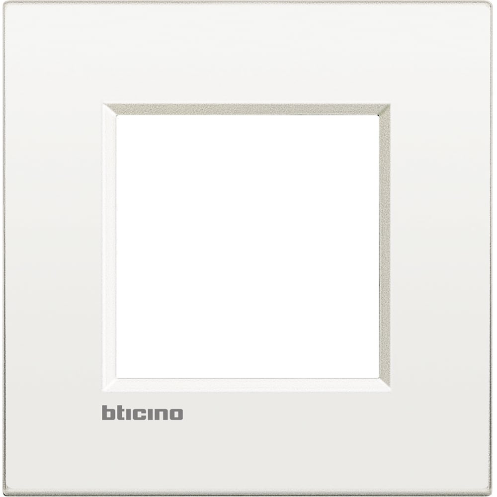 BTICINO - BTILNE4802BN LL - PLACCA 2P BIANCO PURO