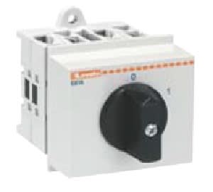 LOVATO - LOVGX1610O48 INTERR. 3P 16A MOD. GUIDA DIN MAN. NERA