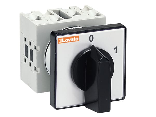 LOVATO - LOVGX16125U COMMUT. 2P 5POS.M.FR.48X48