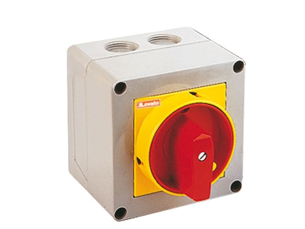 LOVATO - LOVGX2092P25 INTERR. 4P 20A CASS. PLASTICA 90X90 G/R