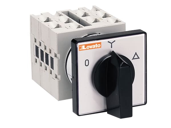 LOVATO - LOVGX1613U COM. DAHL. 1-0-2 16A MONT. FRONT 48X48