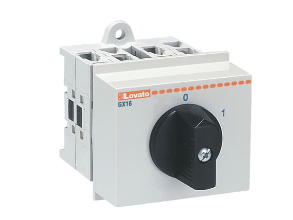 LOVATO - LOVGX1669O48 DEVIATORE 4P 16A MODULARE PER GUIDA DIN
