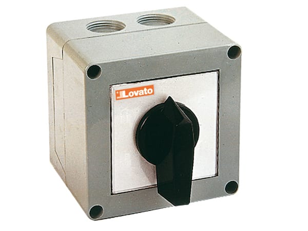 LOVATO - LOVGX2052P COMM. 2 20A CASS. PLAST. 90X90 MAN. NERA