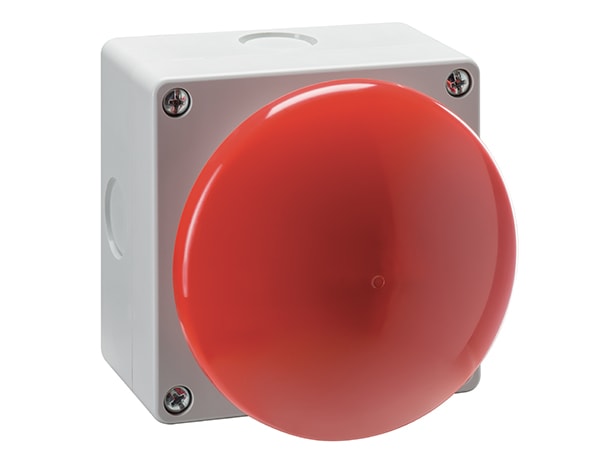 LOVATO - LOVLP9S11R PULS. PALMO ROSSO OSCILL. 1NA+1NC