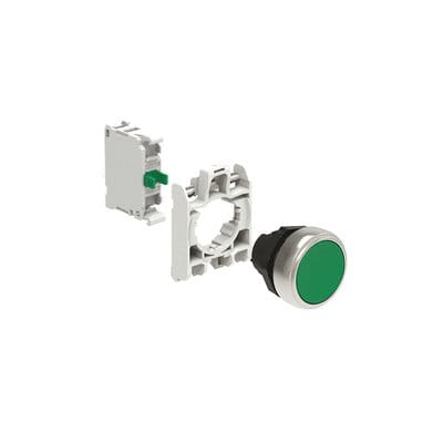 LOVATO - LOVLPCB103K10 KIT PLAST.PULS. RASATO VERDE 1NO