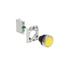 LOVATO - LOVLPCB105K10 KIT PLAST.PULS. RASATO GIALLO 1NO
