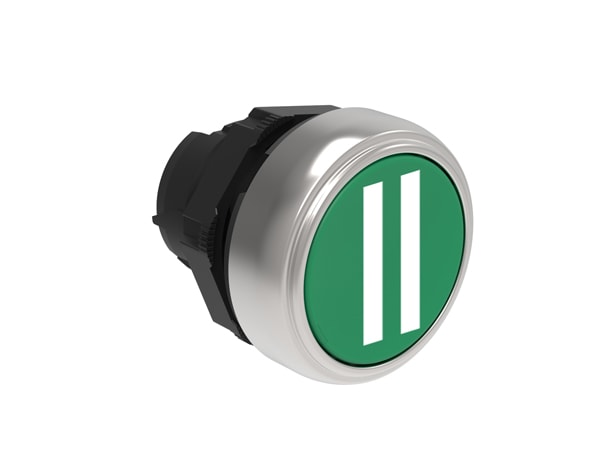LOVATO - LOVLPCB1123 PULSANTE RASATO II VERDE