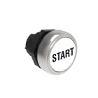 LOVATO - LOVLPCB1168 PULSANTE RASATO START BIANCO