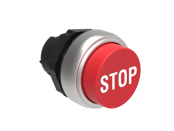 LOVATO - LOVLPCB2134 PULSANTE SPORGENTE STOP ROSSO