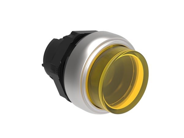 LOVATO - LOVLPCBL205 PULSANTE LUMINOSO SPORG. GIALLO