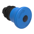 LOVATO - LOVLPCBL6646 PULSANTE FUNGO 40MM BLU LUMIN.SG.ROTAZ.