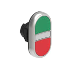 LOVATO - LOVLPCBL7113 PULSANTI DOPPI RASATI V/R+IND.LUM.