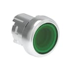 LOVATO - LOVLPSBL103 PULSANTE LUMINOSO MET. RASATO VERDE