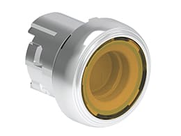 LOVATO - LOVLPSBL105 PULSANTE LUMINOSO MET. RASATO GIALLO