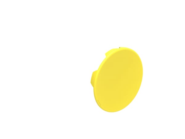 LOVATO - LOVLPXB105 TAPPO RASATO GIALLO PULSANTI A IMPULSO